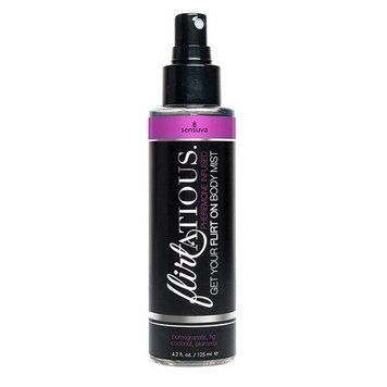 Спрей-міст для тіла з феромонами Sensuva Flirtatious Pomegranate, Fig, Coconut & Plumeria (125 мл) Feromon 1470312753 фото