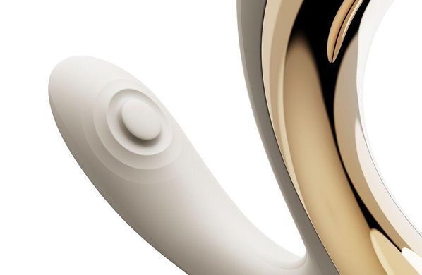 Вибратор-пульсатор с вакуумной насадкой Zalo &ndash; Talis G-Spot PulseWave Vibrator Ivory White 2345271476 фото