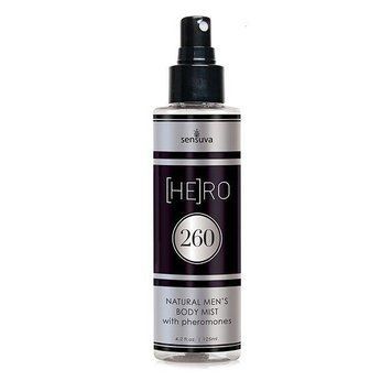 Чоловічий спрей-міст для тіла з феромонами Sensuva HE(RO) 260 Infused Body Mist for Him 125 мл Feromon 1470312754 фото