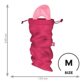 Мешочек для секс-игрушек Satisfyer Treasure Bag M, розовый, на шнурке 2277506188 фото