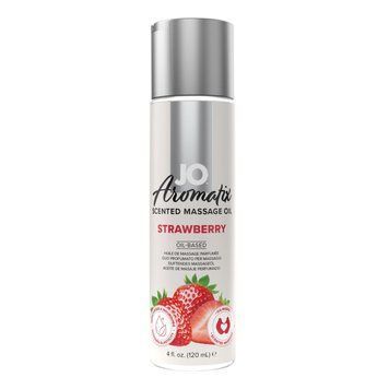 Масажна олія System JO Aromatix &mdash; Massage Oil &mdash; Strawberry 120 мл 1703261519 фото