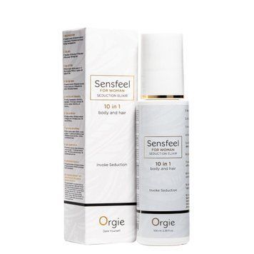 Лосьйон із феромонами для тіла та волосся Orgie Sensfeel Seduction Elixir 10 in 1 for Woman Лосьйон із феромонами для тіла та 2495881603 фото