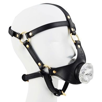 Маска-збруя для орального сексу LOCKINK SEVANDA Blowjob Head Harness 2376730558 фото