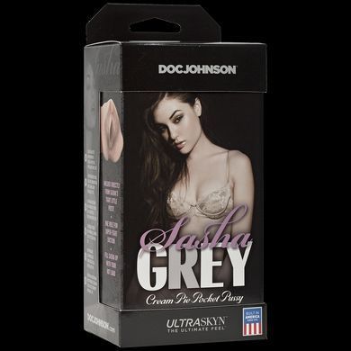 Мастурбатор-вагина Doc Johnson Sasha Grey - Ultraskyn Cream Pie Pocket 1259136413 фото