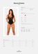 Боді жіноче еротичне Obsessive Donna Dream crotchless teddy XL/2XL Чорний ( SO8635 ) 1967971624 фото 5
