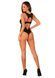 Боді жіноче еротичне Obsessive Donna Dream crotchless teddy XL/2XL Чорний ( SO8635 ) 1967971624 фото 7