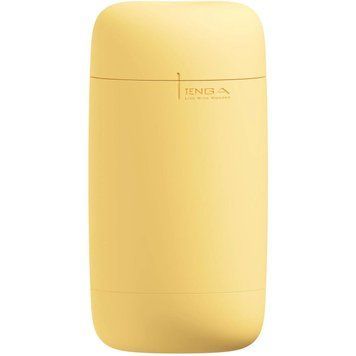 Мастурбатор TENGA PUFFY Custard Yellow, ультрам'який матеріал, багаторазовий, наскрізний 2452300811 фото