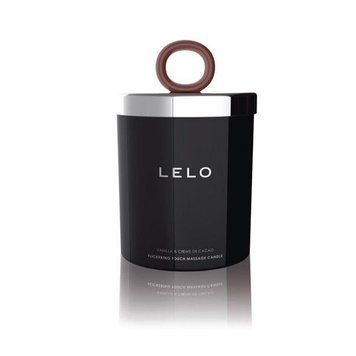 Масажна свічка LELO assage Candle Vanilla Creme de Cacao Чорний 150 г (SO8129) 1867795896 фото