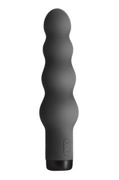 Вібратор S Pleasures Bullets Obsidian, чорний, як-от низка кульок, 10 режимів, діаметр 4,2 см 2580332907 фото