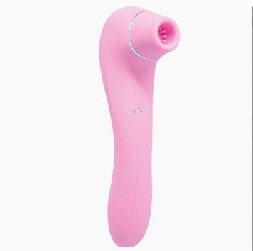 Вібратор та вакуумний кліторальний стимулятор Alive Midnight Quiver Pink - секс-іграшка 2в1 Feromon 1371686641 фото