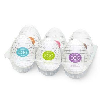Набір Tenga Egg Variety Pack (6 яєць) Feromon 1259133084 фото