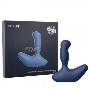 Массажер простаты Nexus Revo Blue с вращающейся головкой, макс. диаметр 3,2 см 1259133135 фото