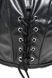 Маска Master Series Dungeon Demon Bondage Mask with Horns - Black 2035682481 фото 6