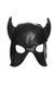 Маска Master Series Dungeon Demon Bondage Mask with Horns - Black 2035682481 фото 2