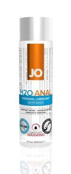 Анальный лубрикант JO ANAL H2O &mdash; WARMING (120 мл) разогревающий, на водной основе (SO1681) 1259133591 фото