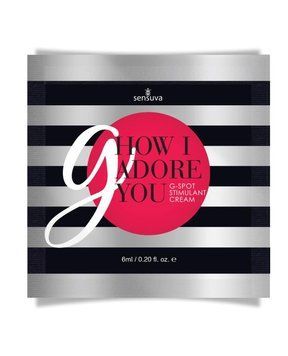 Пробник гелю для точки G Sensuva - G, How I Adore You G-Spot (6 мл) з екстрактом гуарани Feromon 1259135507 фото