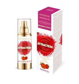 Разогревающее массажное масло с феромонами MAI PHEROMON MASSAGE OIL - STRAWBERRY (30 мл) ( SO3952 ) Feromon 1312771922 фото