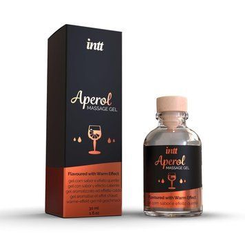 Массажный гель для интимных зон Intt Aperol (30 мл) разогревающий 1259133959 фото