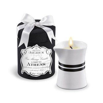 Масажна свічка Petits Joujoux - Athens - Musk and Patchouli (190 г) розкішна упаковка ( SO3142 ) Feromon 1259135921 фото