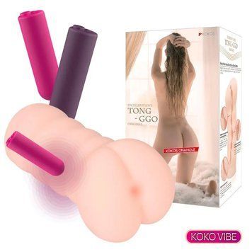 Мастурбатор попіка Kokos Tong-ggo Vibe, пружний, нескрізний 2499419103 фото