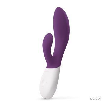 Вибратор-кролик LELO Ina Wave 2 Plum, манящее движение ствола + вибрации 1867795848 фото