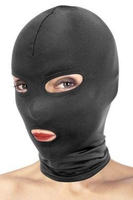 Капюшон для БДСМ з відкритими очима і ротом Fetish Tentation Open Mouth and Eyes Hood Feromon 1261365024 фото