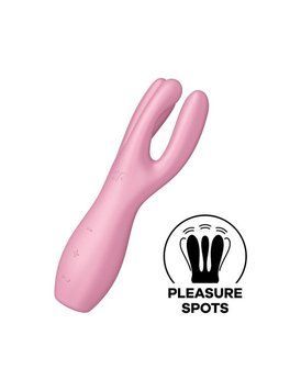 Клиторальный вибратор Satisfyer Threesome 3 Pink с тремя пальчиками 1628000599 фото