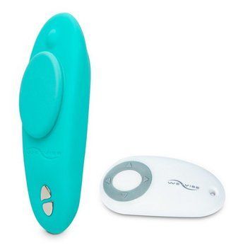 Вібратор у трусики We-Vibe Moxie Aqua з пультом ДУ Feromon 1723904540 фото