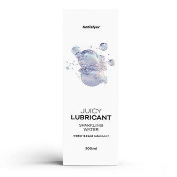 Лубрикант на водной основе Satisfyer Juicy Lubricant Sparkling Water water based 300 мл 2768132235 фото