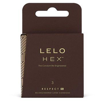 Презервативи LELO HEX Condoms Respect XL 3 Pack 1867795899 фото