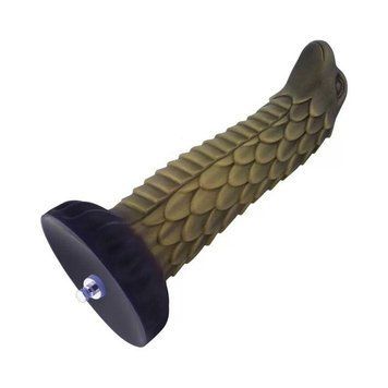 Силіконовий дилдо Hismith 8.5" Squama Beast Silicone Dildo Monster Series 2236905019 фото