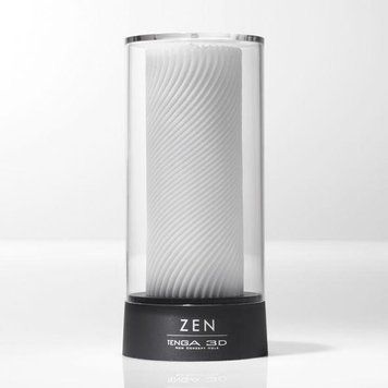 Мастурбатор Tenga 3D Zen, дуже ніжний, з антибактеріального еластомеру зі сріблом Feromon 1259133034 фото