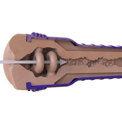 Мастурбатор-попка Fleshlight Boost Blast Female Light Medium Flesh, плавающие кольца Turbo Tech 2037916986 фото