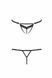 Відверті трусики-стрепи з мереживом SOLON THONG - Passion Exclusive S/M Чорний ( PS28005 ) Feromon 1270511244 фото 3