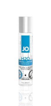 Лубрикант на водной основе JO H2O ORIGINAL (30 мл) маслянистый и гладкий, растительный глицерин (SO1446) 1259136298 фото