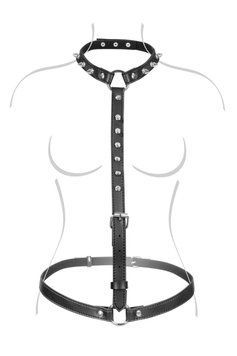 Портупея на тело Fetish Tentation Sexy Adjustable Harness 1415315028 фото