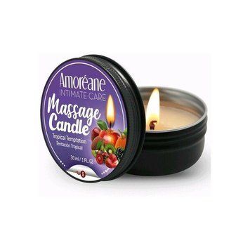 Массажная свеча "Тропическое искушение" Amoreane Tropical Temptation (30 мл) 1371686644 фото