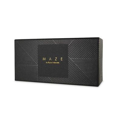 Пара браслетов на запястье и палец Bijoux Indiscrets MAZE Hand Bracelet Harness Black, экокожа 1259135839 фото