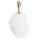 Металлическая анальная пробка Кроличий хвост LOCKINK SEVANDA White Bunny-Tail Anal Rose-shape Plug 2376730514 фото 6
