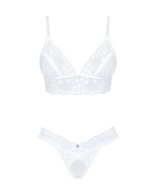 Эротический комплект Obsessive Heavenlly 2-pcs set XS/S, бюстгальтер и танга 1885051967 фото