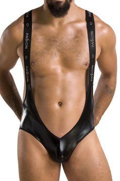 Чоловіча еротична білизна боді латекс 027 BODY BRUNO Чорний S/M - Passion Feromon 1800066722 фото