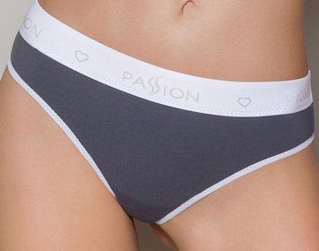 Спортивные трусики-стринги Passion PS007 PANTIES XL, dark grey 1353188792 фото