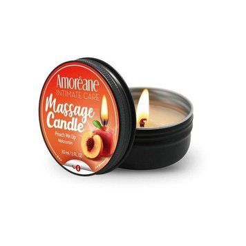 Масажна свічка "Спокусливий персик" Amoreane Peach Me Up (30 мл) ( SO4478 ) Feromon 1371686646 фото