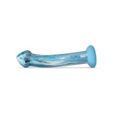 Скляний дилдо Gildo &mdash; Ocean Ripple Glass Dildo 2035682487 фото