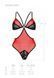 Та еротичне Жіноче прозоре PEONIA BODY L/XL Passion Червоний ( SO8460 ) 1957970669 фото 5