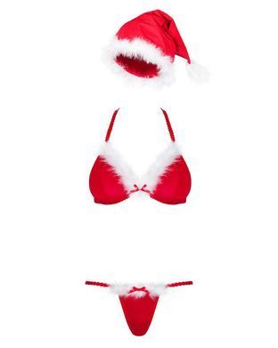 Комплект Obsessive Santastic 3-pcs set S/M 2055026413 фото
