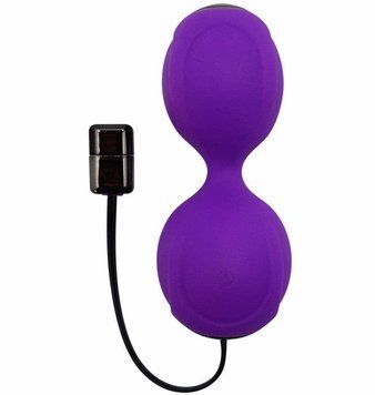 Вагінальні кульки з вібрацією Adrien Lastic Kegel Vibe Purple, діаметр 3,7см ( AD40753 ) 1259135844 фото