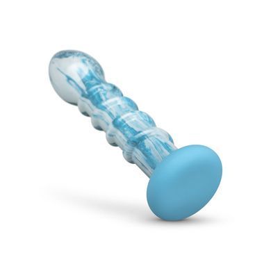 Скляний дилдо Gildo &mdash; Ocean Wave Glass Dildo 2035682488 фото