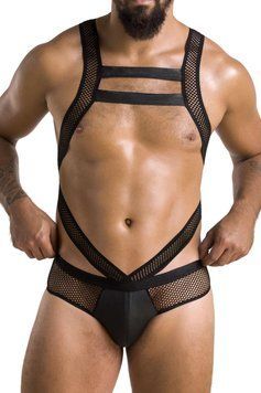 Чоловіча еротична білизна 045 BODY VICTOR Чорний L/XL - Passion Feromon 1800066787 фото