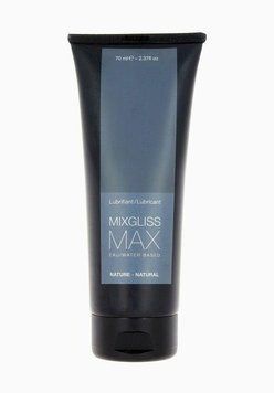 Анальный гель-лубрикант MixGliss MAX NATURE (70 мл) на водной основе с экстрактом алоэ (SO1615) 1259138124 фото